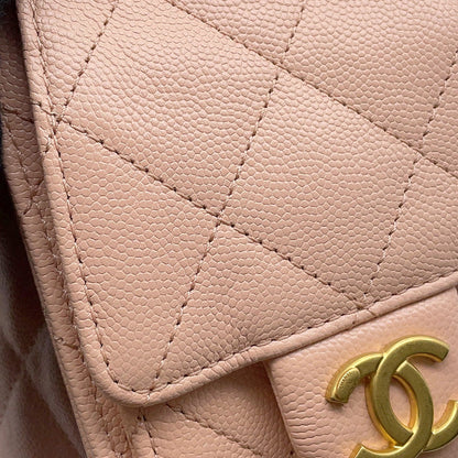 CHANEL CHANEL25 ChainShoulder Bag PinkAS5631 Caviar Leather Size Mini