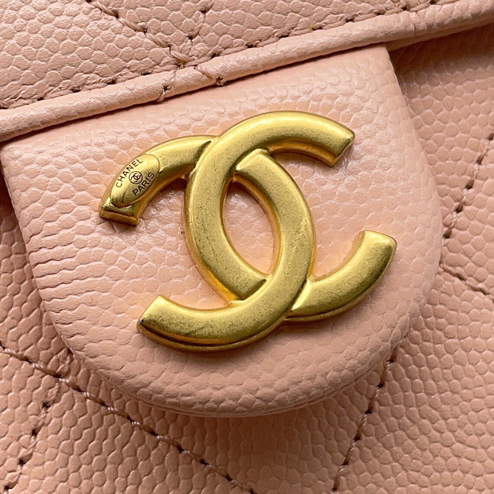CHANEL CHANEL25 ChainShoulder Bag PinkAS5631 Caviar Leather Size Mini