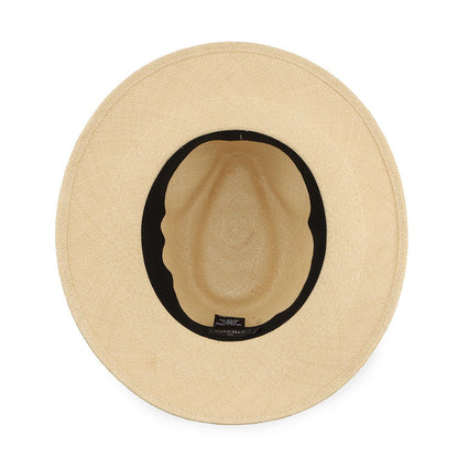 CHANEL CC Logo Ribbon Straw Hat Size M Beige/Black Straw100%
