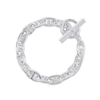HERMES Chaine d'Ancre Bracelet 16 frames Size GM SV925