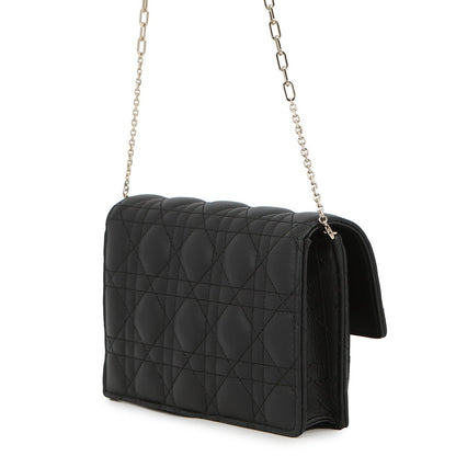 Dior Cannage My Dior Daily Chain Pouch BlackS0937ONMJ_M900 Lambskin