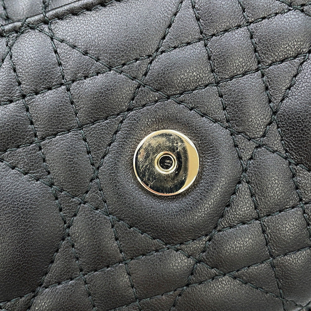 Dior Cannage My Dior Daily Chain Pouch BlackS0937ONMJ_M900 Lambskin