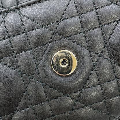 Dior Cannage My Dior Daily Chain Pouch BlackS0937ONMJ_M900 Lambskin