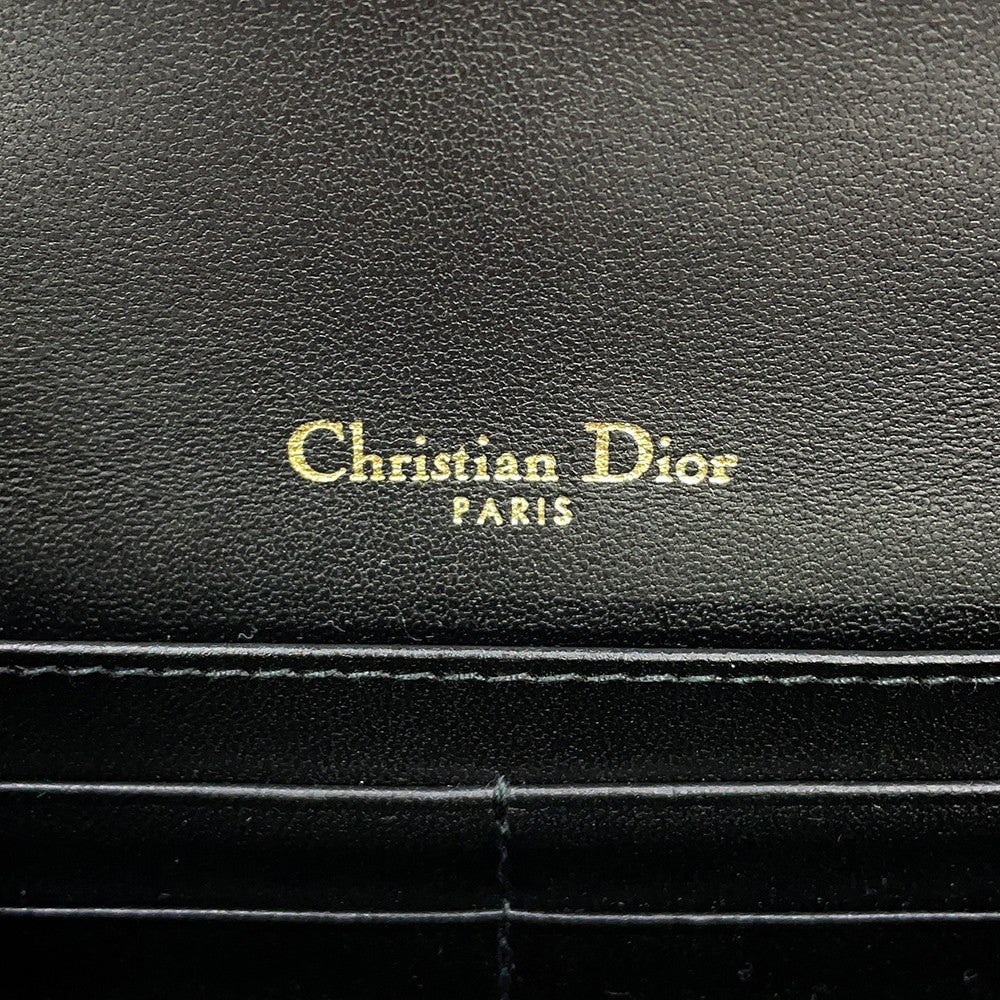 Dior Cannage My Dior Daily Chain Pouch BlackS0937ONMJ_M900 Lambskin
