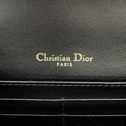 Dior Cannage My Dior Daily Chain Pouch BlackS0937ONMJ_M900 Lambskin