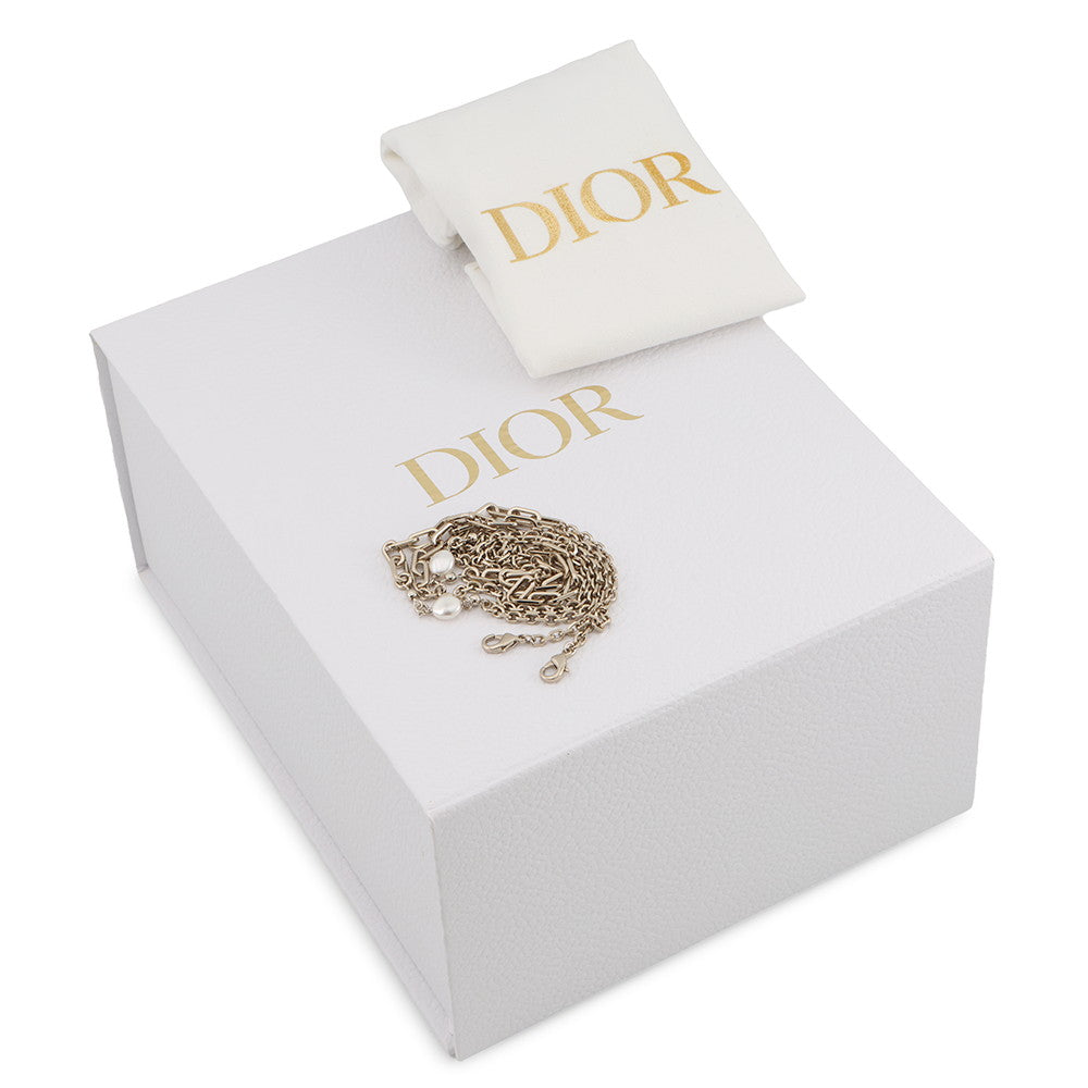 Dior Cannage My Dior Daily Chain Pouch BlackS0937ONMJ_M900 Lambskin