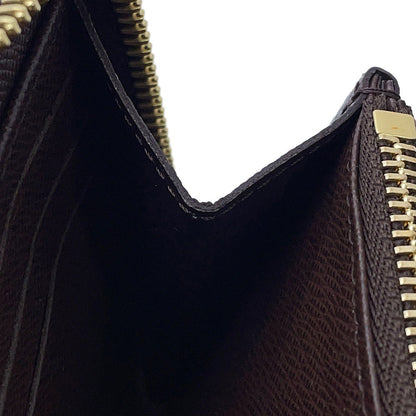 LOUIS VUITTON Zippy Wallet BrownN41661 Damier ・Ebene