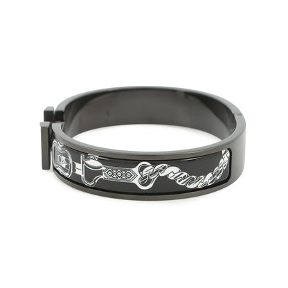 HERMES ClicHH/HERMES・Metalic Bracelet Cosmos Metal Enamel