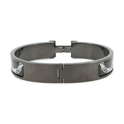 HERMES ClicHH/HERMES・Metalic Bracelet Cosmos Metal Enamel