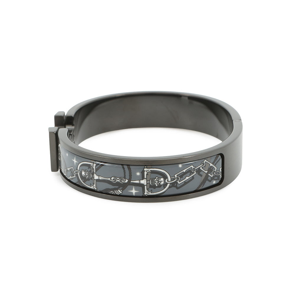 HERMES ClicHH/Cerafet Bracelet Grand Classic Metal Enamel
