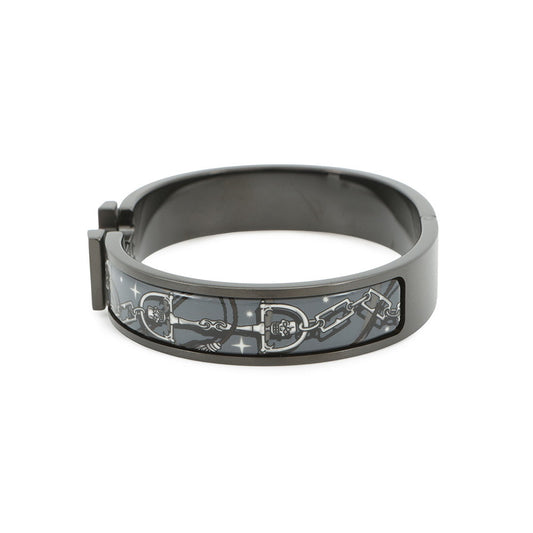 HERMES ClicHH/Cerafet Bracelet Grand Classic Metal Enamel