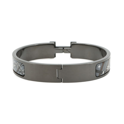 HERMES ClicHH/Cerafet Bracelet Grand Classic Metal Enamel