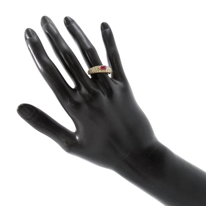 CARTIER Mimistar Ring Size 51/#11 18K Yellow Gold