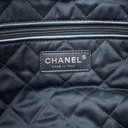 CHANEL CHANEL22 ChainShoulder Bag BlackAS3260 Shiny Calf Leather Size Small