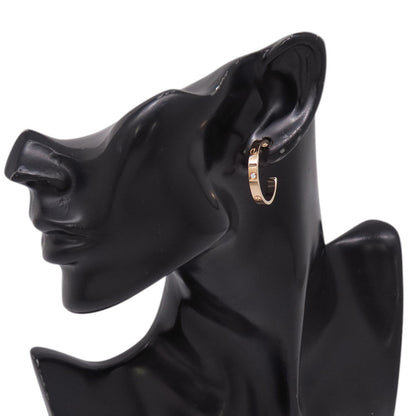 CARTIER Love Hoop Earrings Size Medium ModelB8301433 18K Pink Gold