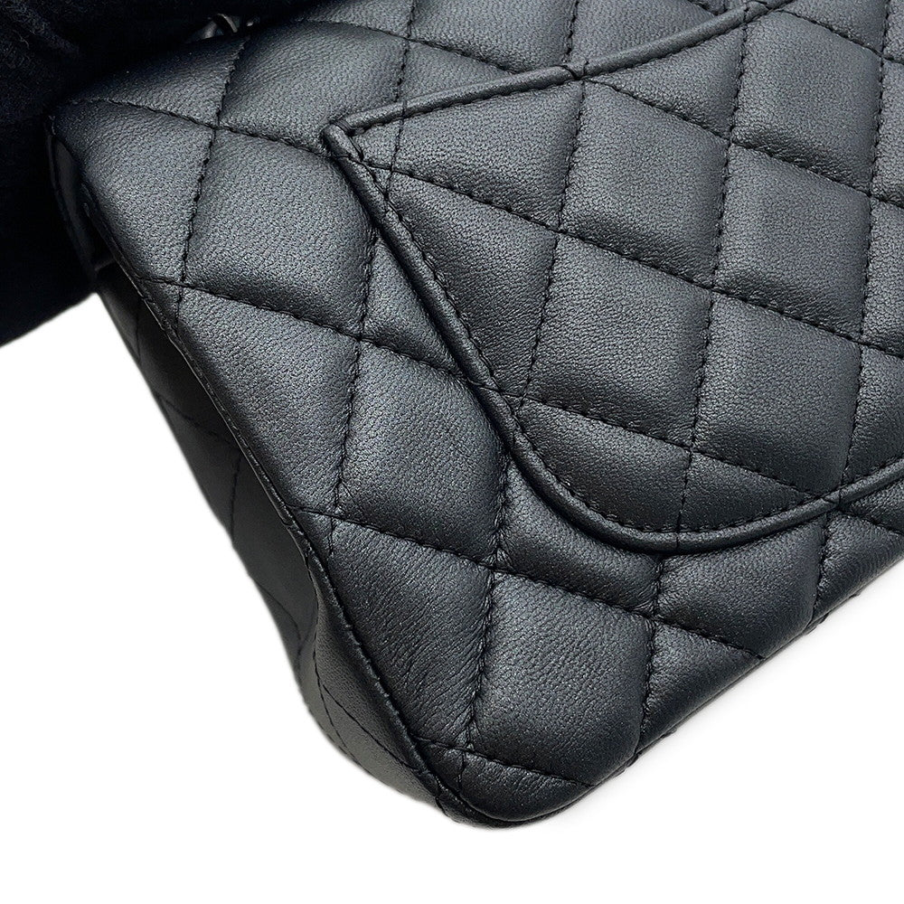 CHANEL Mini Matelasse ChainShoulder Bag BlackA69900 Lambskin Size 20