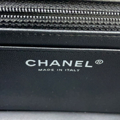 CHANEL Mini Matelasse ChainShoulder Bag BlackA69900 Lambskin Size 20