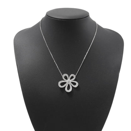 Van Cleef & Arpels Flower lace PendantVCARP05200 18K White Gold