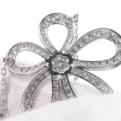 Van Cleef & Arpels Flower lace PendantVCARP05200 18K White Gold