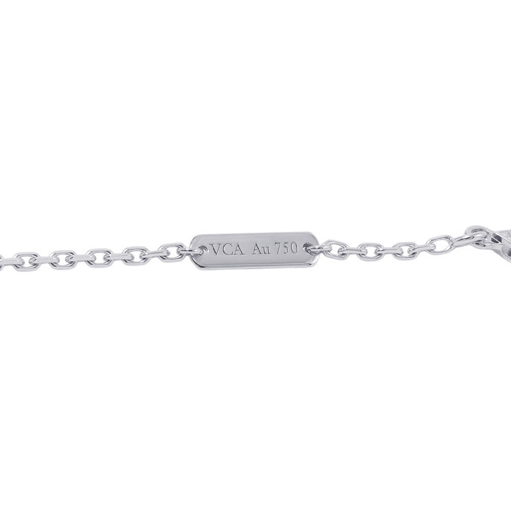 Van Cleef & Arpels Flower lace PendantVCARP05200 18K White Gold