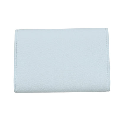 LOUIS VUITTON Portefeuille Capucine Compact Sky BlueN89898 Taurillon Leather/Karung Leather