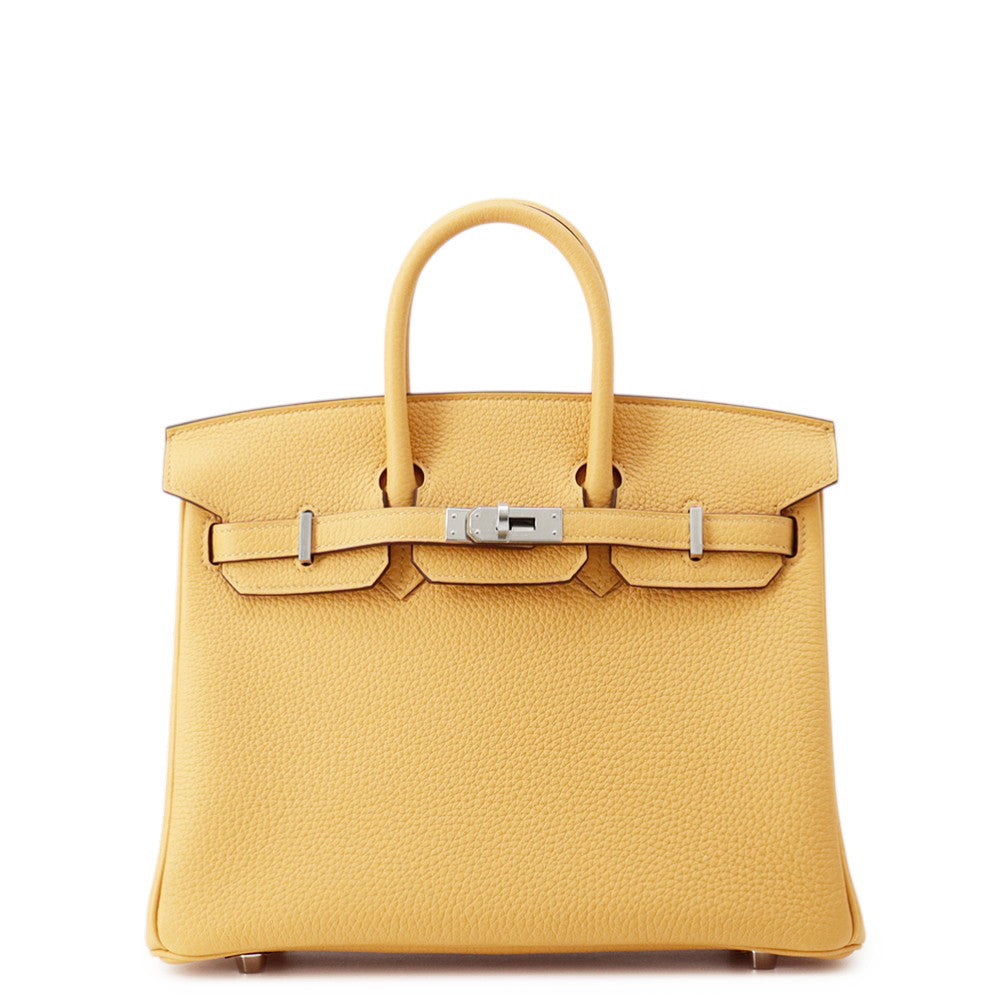 HERMES Birkin Paille Togo Leather Size 25