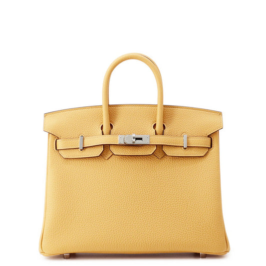 HERMES Birkin Paille Togo Leather Size 25