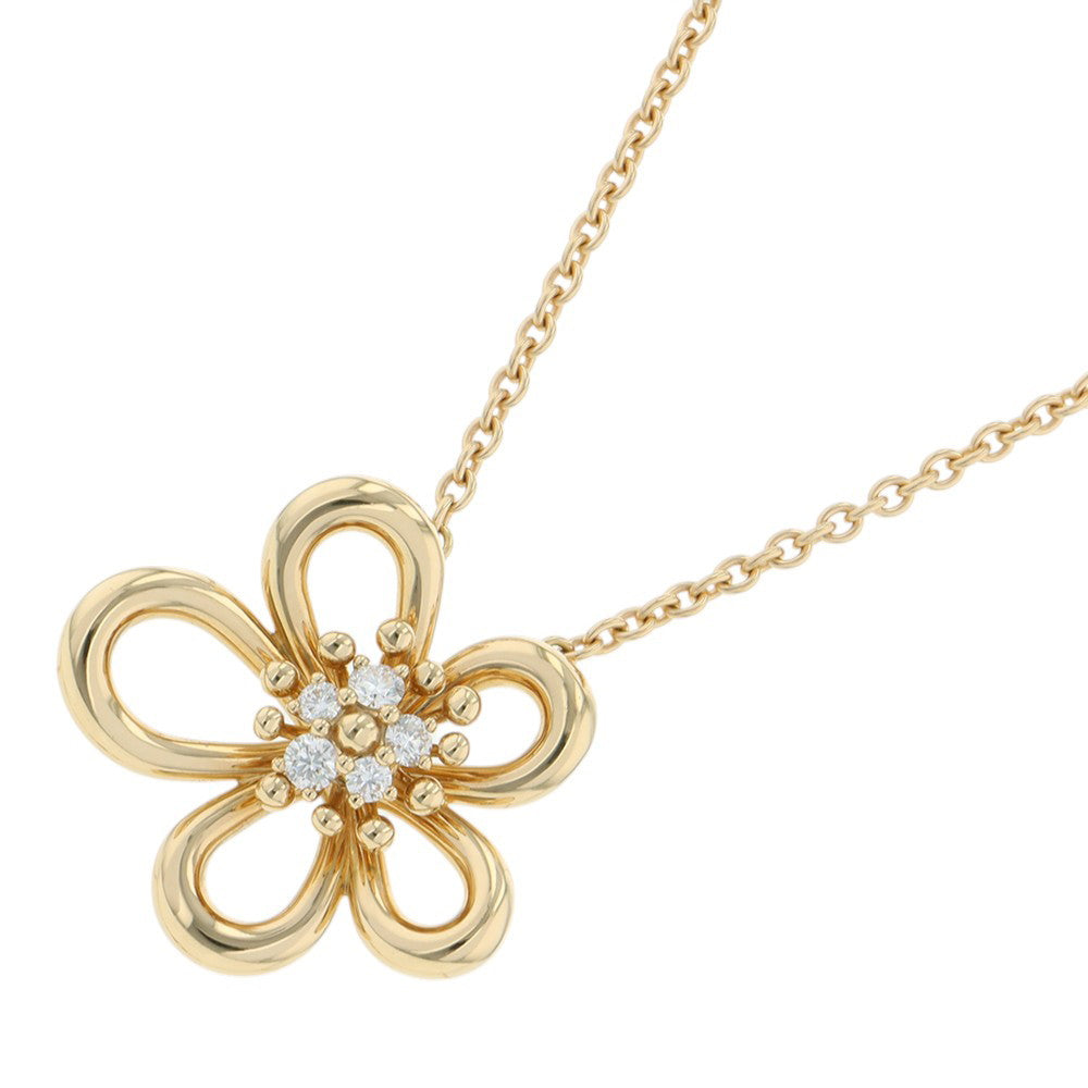 Van Cleef & Arpels Flower lace PendantVCARPME200 18K Yellow Gold