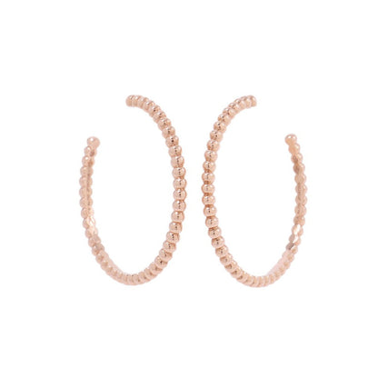 Van Cleef & Arpels Perle GoldPearl hoop earrings Size SmallVCARN9PL00 18K Pink Gold