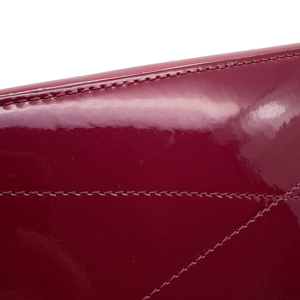 LOUIS VUITTON Long Beach MagentaM90480 Monogram Vernis Leather Size PM