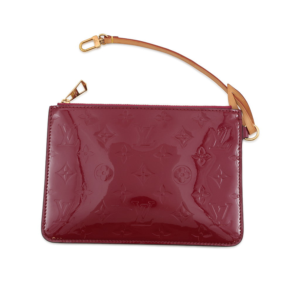 LOUIS VUITTON Long Beach MagentaM90480 Monogram Vernis Leather Size PM