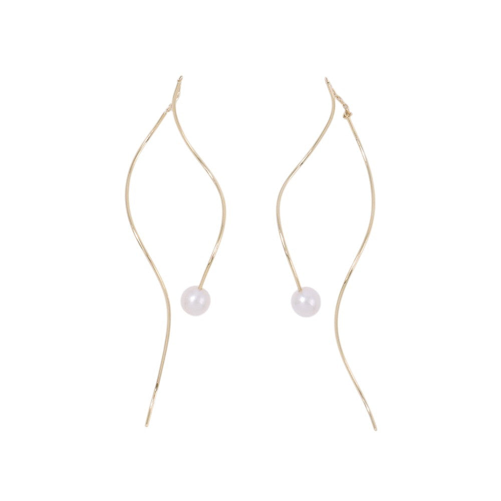 TASAKI Freshwater Pearl American EarringsEC-3679 18K Yellow Gold