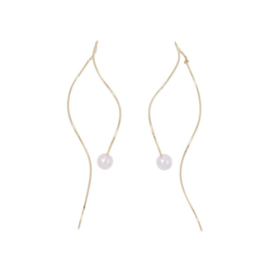 TASAKI Freshwater Pearl American EarringsEC-3679 18K Yellow Gold