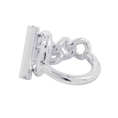 HERMES Croisette Ring Size GM/51/#11 SV925