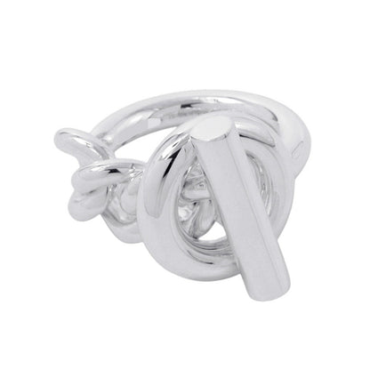 HERMES Croisette Ring Size GM/51/#11 SV925