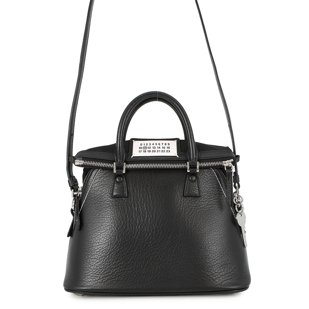 Maison Margiela Maison Margiela 5AC 2WAY Handbag BlackS56WG0082P0396T8013 Calf Leather Size Mini