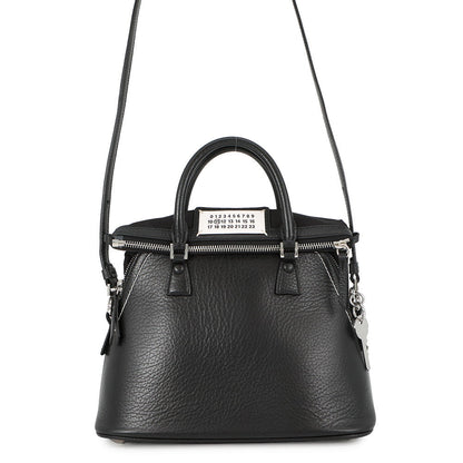 Maison Margiela Maison Margiela 5AC 2WAY Handbag BlackS56WG0082P0396T8013 Calf Leather Size Mini