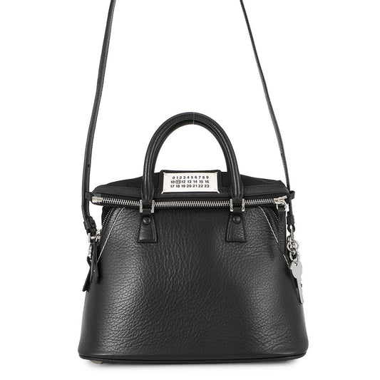Maison Margiela Maison Margiela 5AC 2WAY Handbag BlackS56WG0082P0396T8013 Calf Leather Size Mini