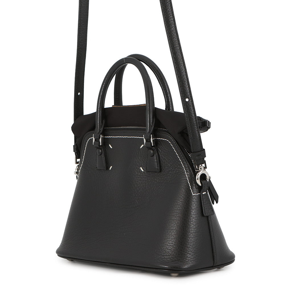 Maison Margiela Maison Margiela 5AC 2WAY Handbag BlackS56WG0082P0396T8013 Calf Leather Size Mini