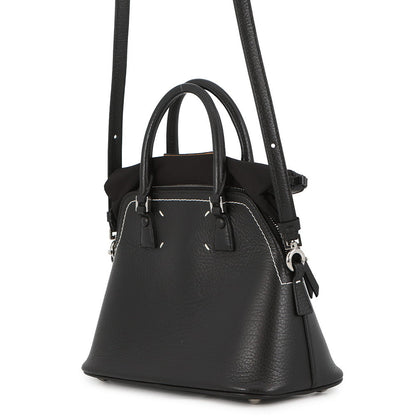 Maison Margiela Maison Margiela 5AC 2WAY Handbag BlackS56WG0082P0396T8013 Calf Leather Size Mini