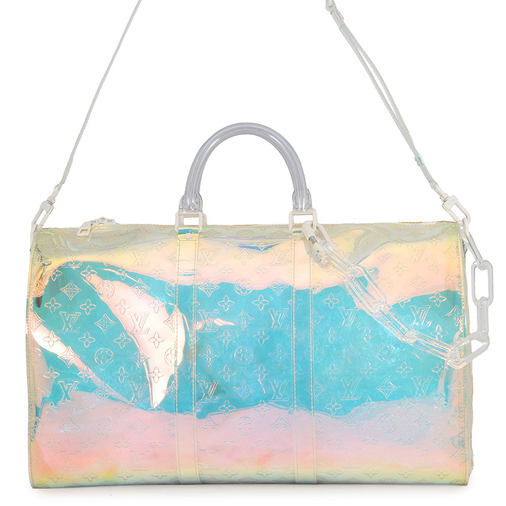 LOUIS VUITTON Keepall Bandouliere AuroraM53271 Monogram / Prism Size 50
