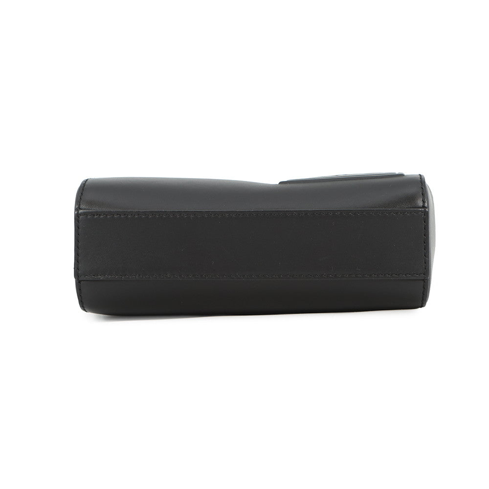 LOEWE Crossbody camera bag BlackC565R41X05 Satin Calf Leather Size Mini