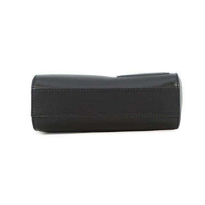 LOEWE Crossbody camera bag BlackC565R41X05 Satin Calf Leather Size Mini