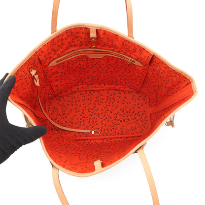 LOUIS VUITTON Neverfull Marron/OrangeM44441 Monogram・Catogram Size MM