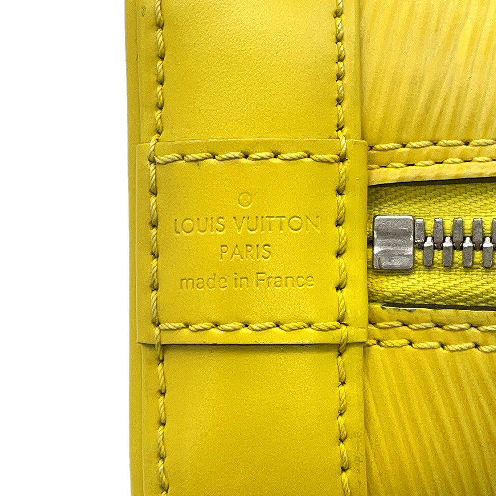 LOUIS VUITTON Alma PistachianM40981 Epi Leather Size BB