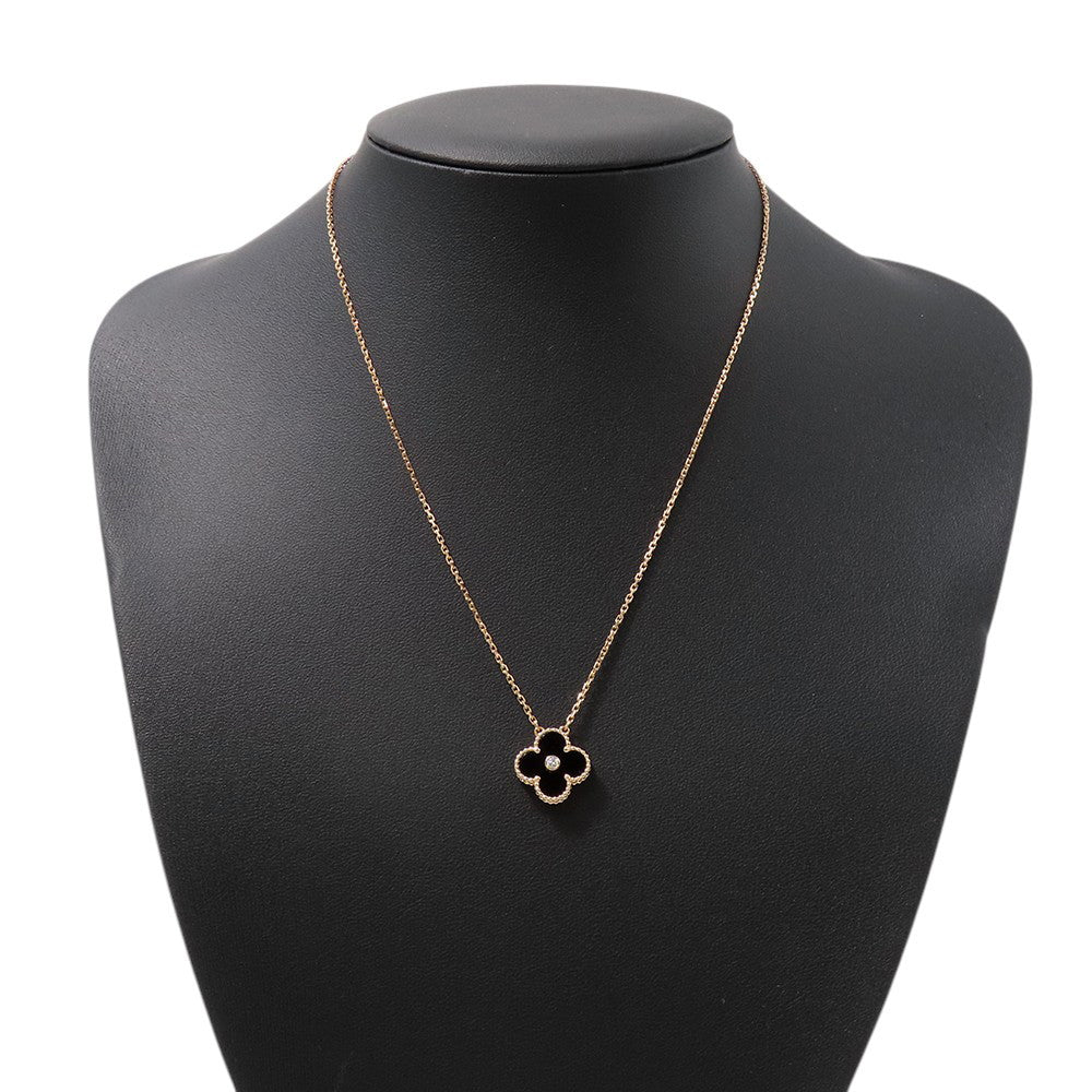 Van Cleef & Arpels Vintage Alhambra Necklace, 2016 Holiday CollectionVCARO97I00 18K Pink Gold
