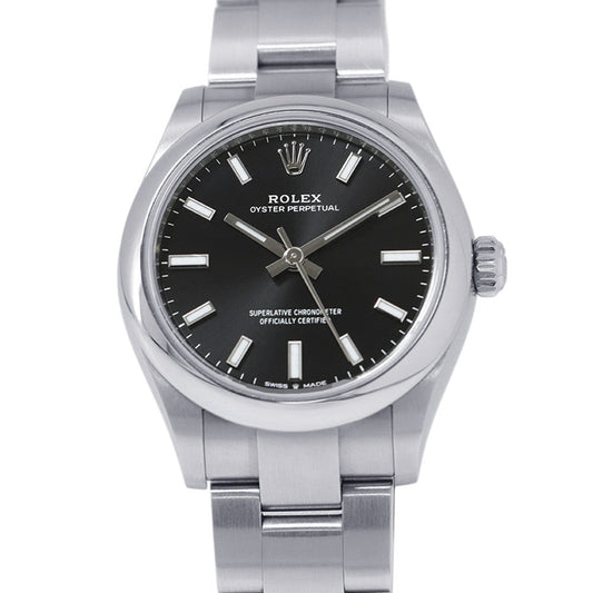 ROLEX Oyster Perpetual W31mm Stainless Steel Black Dial277200