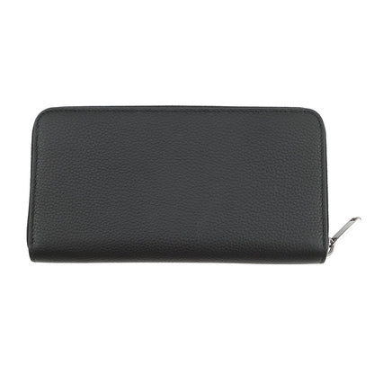 Dior CD Icon Long Zip Wallet Black2ESBC252CDI_H00N Grained CalfLeather