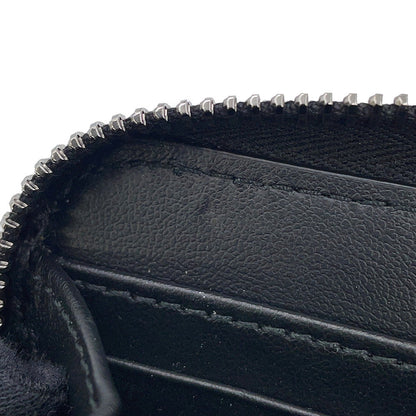 Dior CD Icon Long Zip Wallet Black2ESBC252CDI_H00N Grained CalfLeather