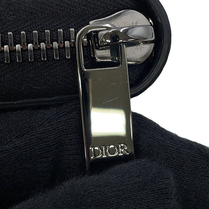 Dior CD Icon Long Zip Wallet Black2ESBC252CDI_H00N Grained CalfLeather